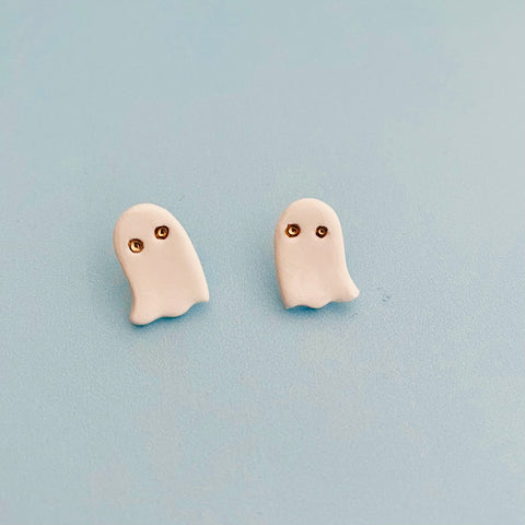 White Ghostie Earrings