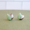 Cat Half Silver Earrings
