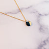 Cat Gold Half Dipped Necklace