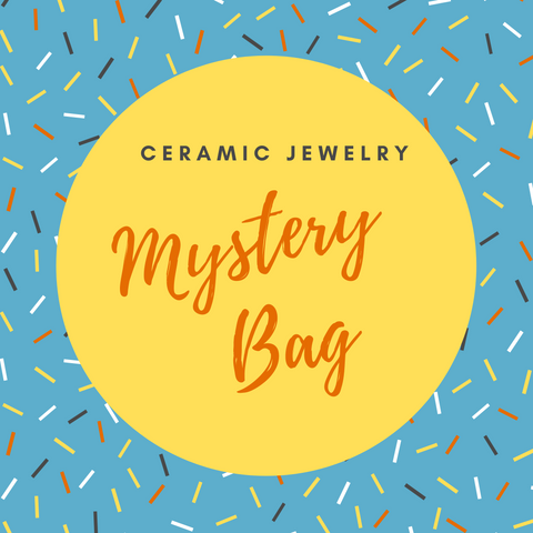 Mystery Grab Bag of Ceramic Jewelry