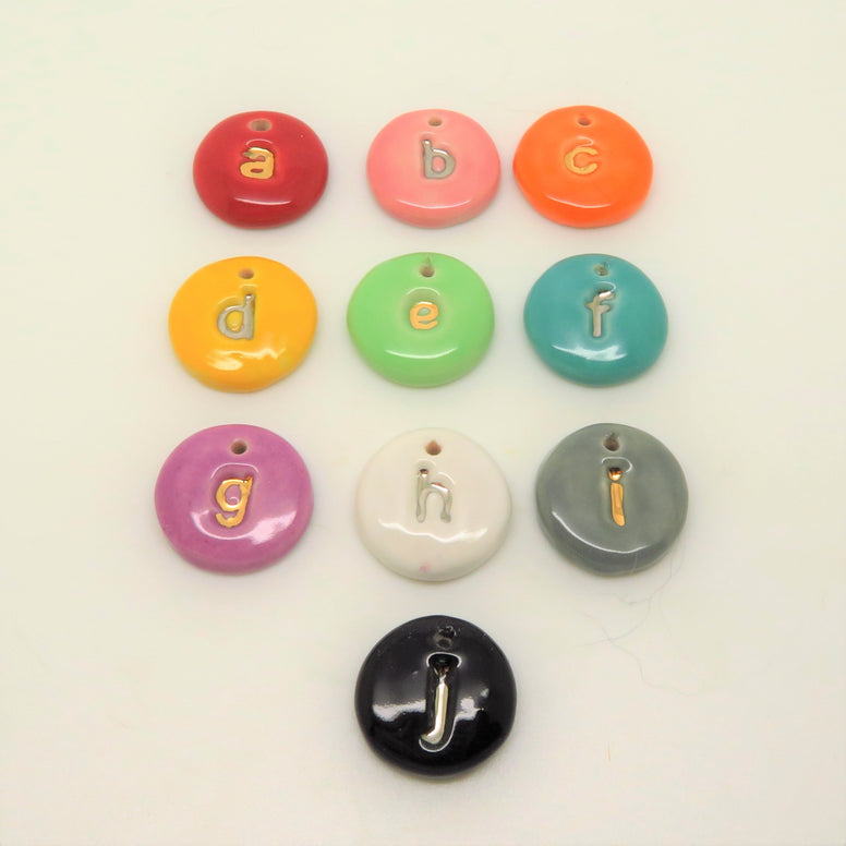 Initial Necklace - Large Pendant