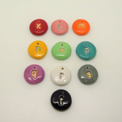 Initial Necklace - Large Pendant