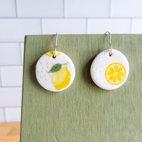 Lemon Earrings