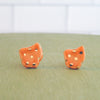 Ohio Gold Polka Dot Earrings