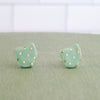 Ohio Gold Polka Dot Earrings