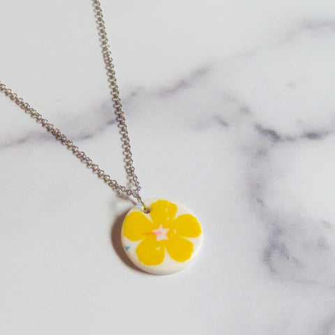 Tropical Flower Necklace