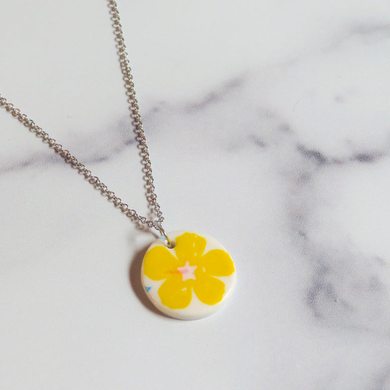 Tropical Flower Necklace