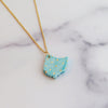 Ohio Large Polka Dot Gold Necklace