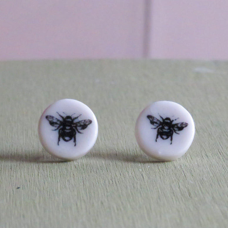 Busy Bee Stud Earrings